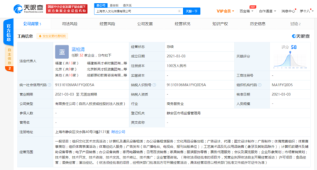 京東星宇電競在上海成立兩家文化傳播公司，聚焦文化經紀人服務